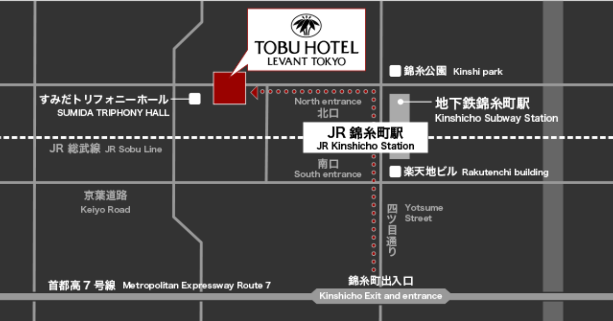 交通アクセス 東京スカイツリー の全貌が見られる東武ホテルレバント東京 東京スカイツリーオフィシャルホテル