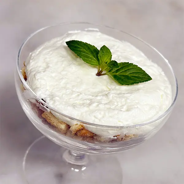 簡単レアチーズケーキ