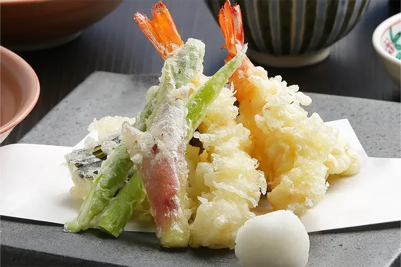 揚げたて天麩羅