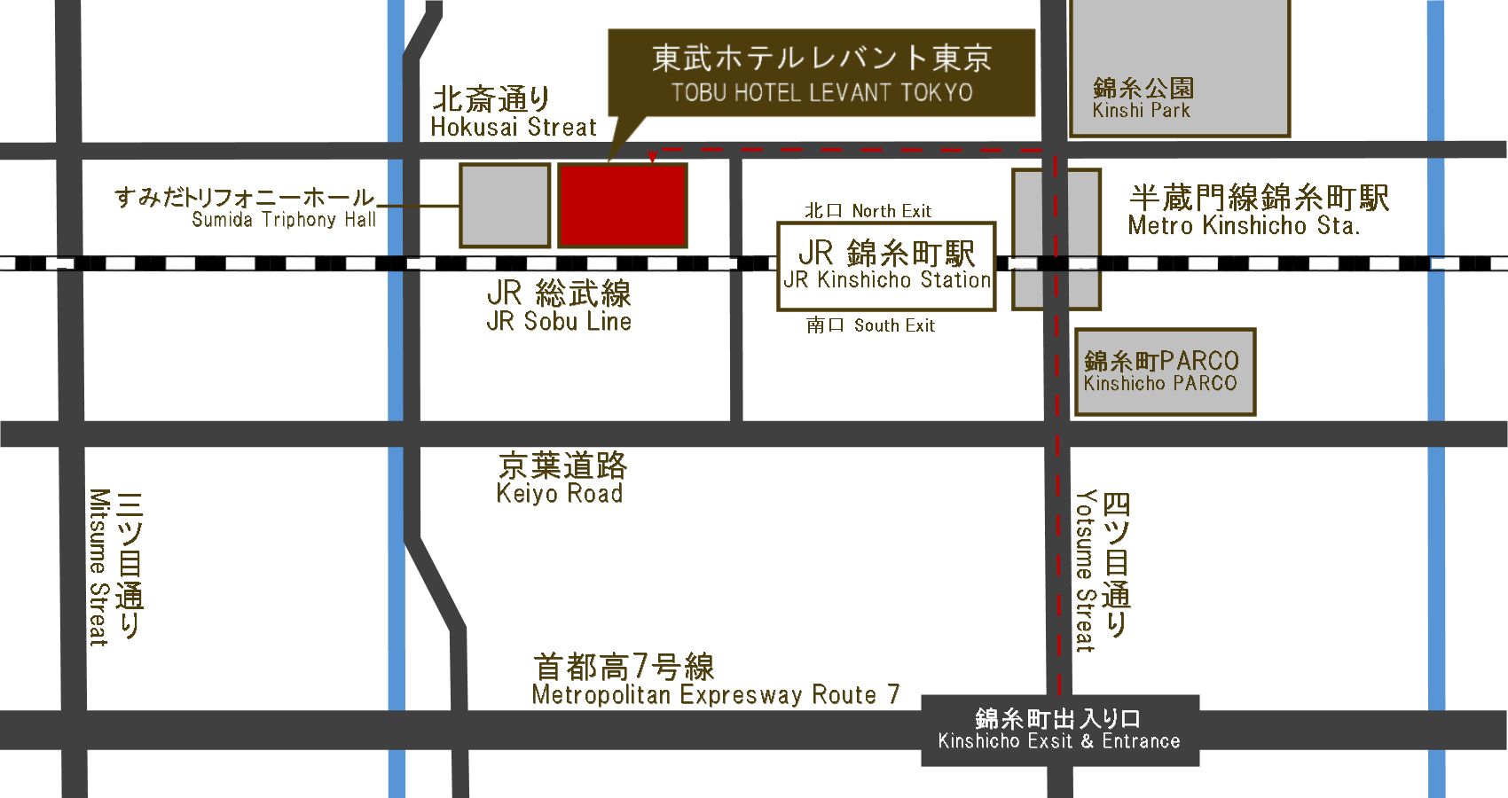 東武ホテルレバント東京 アクセス 楽天トラベル