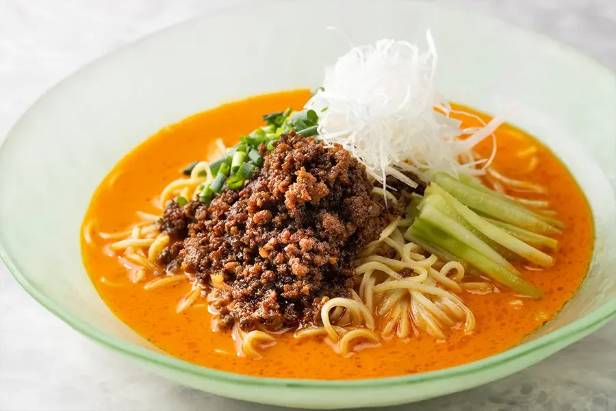 Chilled soy milk tantanmen