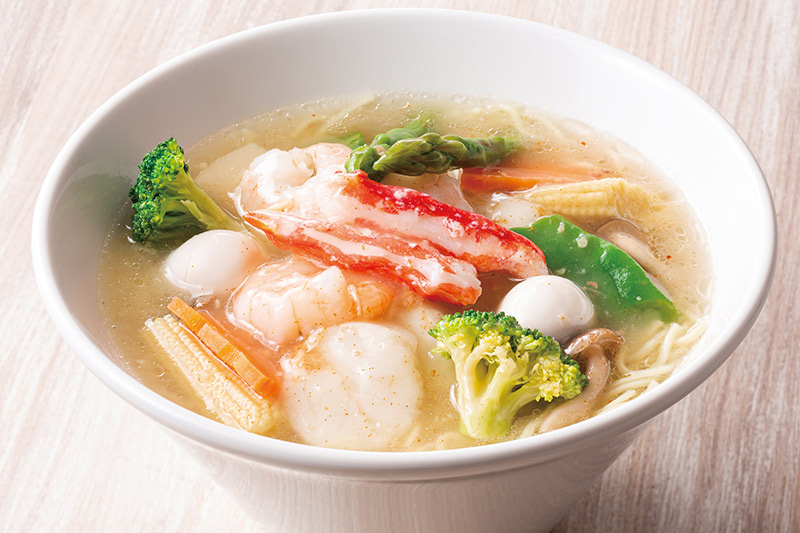 海の幸入り XO醤スープそば