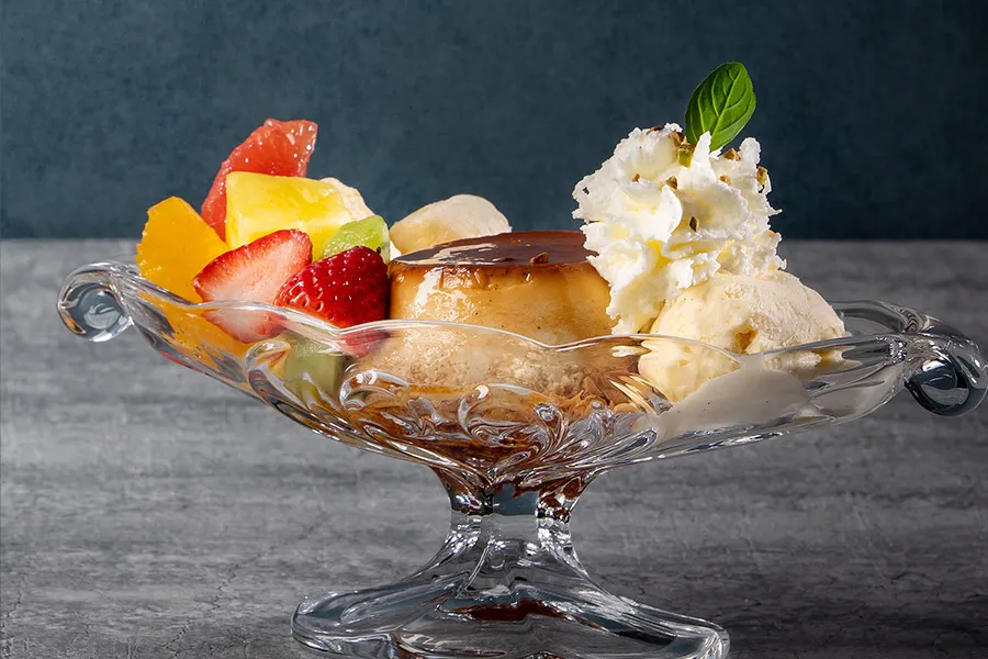 魅惑のプリンアラモード