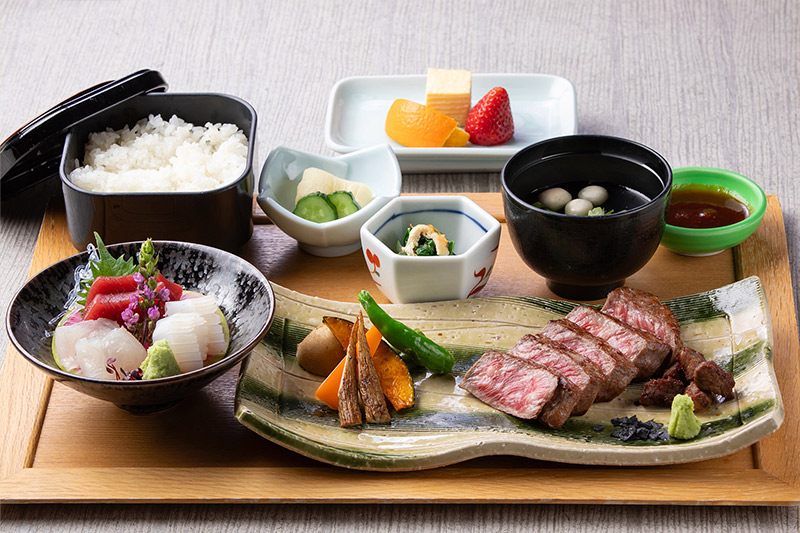 国産牛焼御膳