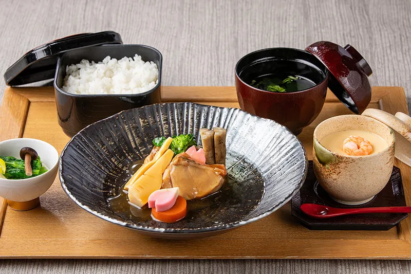 メヌケと筍の煮付け御膳