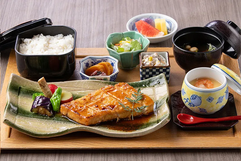 かじき鮪照り焼き御膳