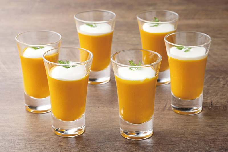 カボチャのスープ