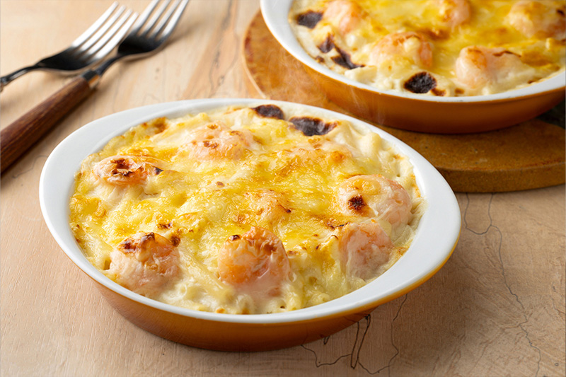 小海老のマカロニグラタン