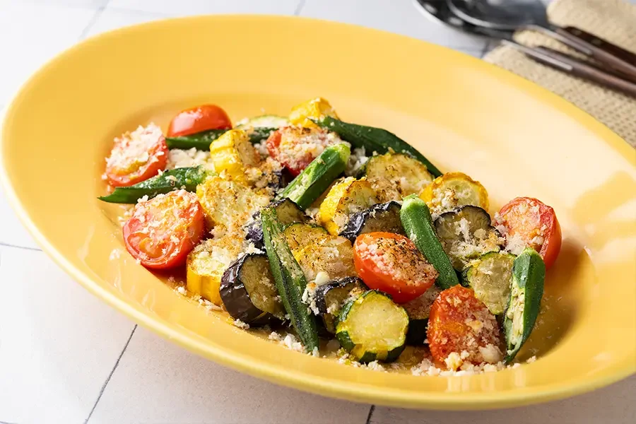 野菜のチーズ焼き