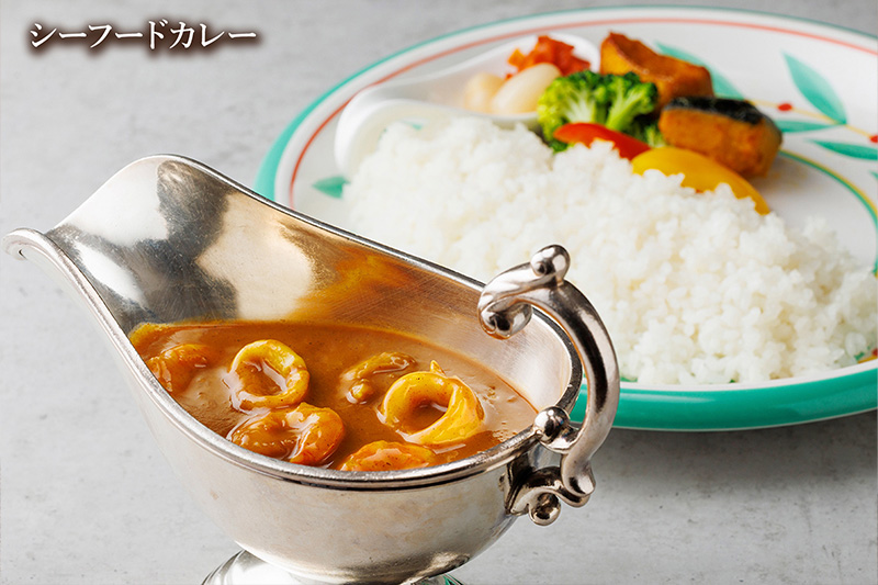 スペシャルセットCセット シーフードカレー