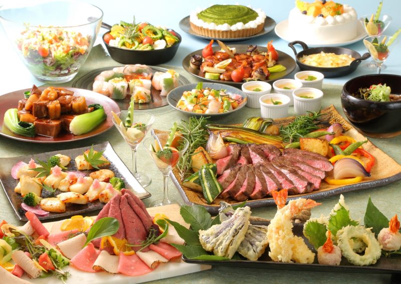 【6月～8月】ディナーブッフェ　和食三昧