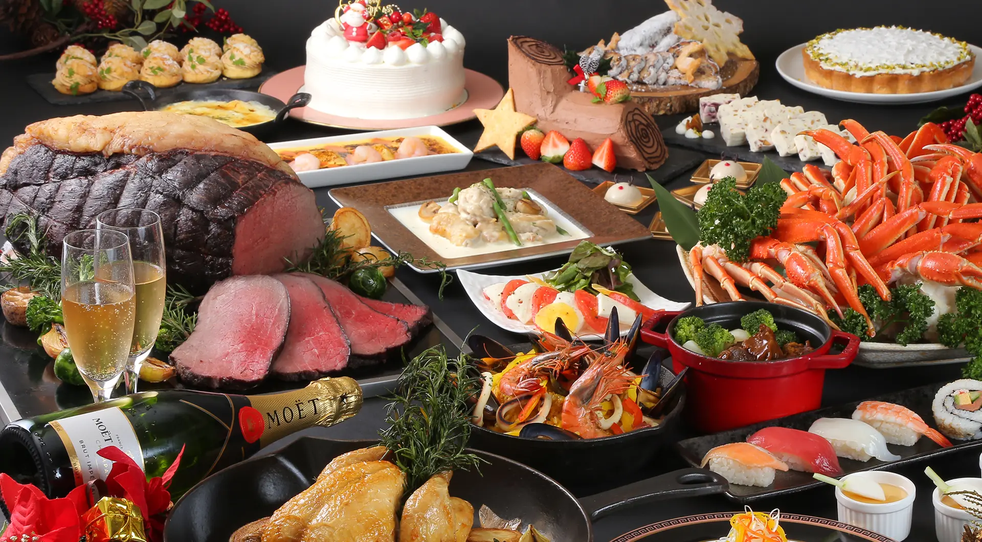 クリスマスディナーブッフェ