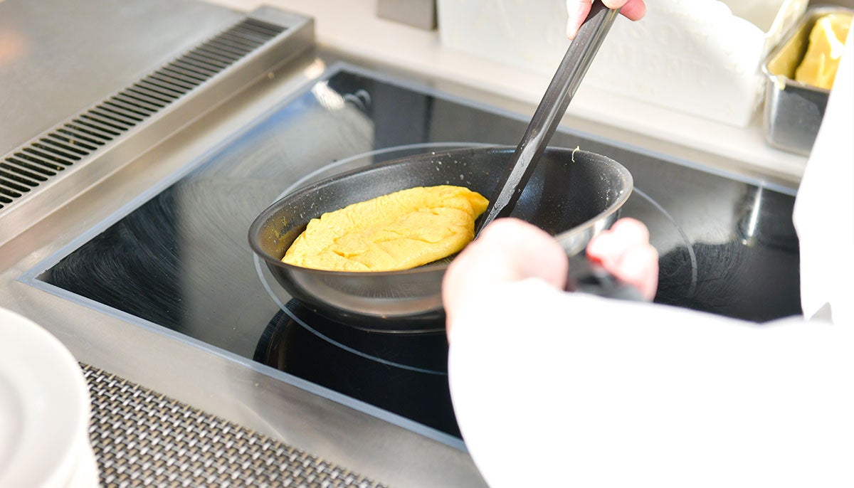 朝食で元気いっぱい