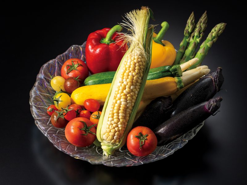 彩り野菜ととちぎ和牛のコース