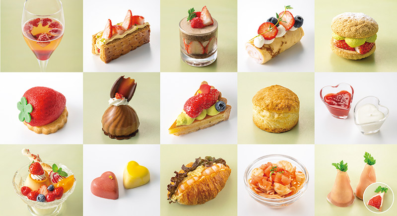 苺とチョコレートの期間限定アフタヌーンティー