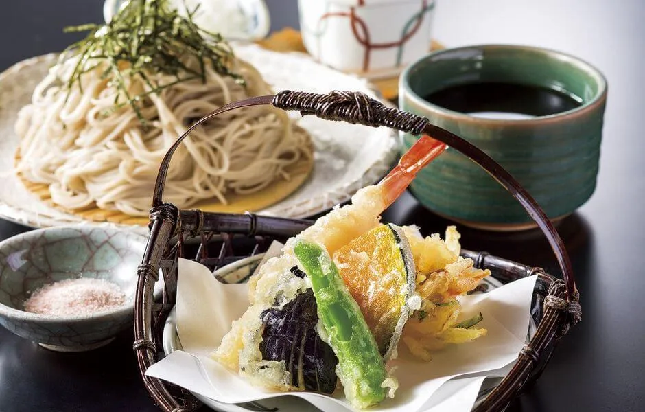 天ぷら付きそば・うどん